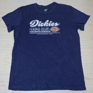 Dickies Men’s Navy Blue Graphic Logo T-Shirt Size L